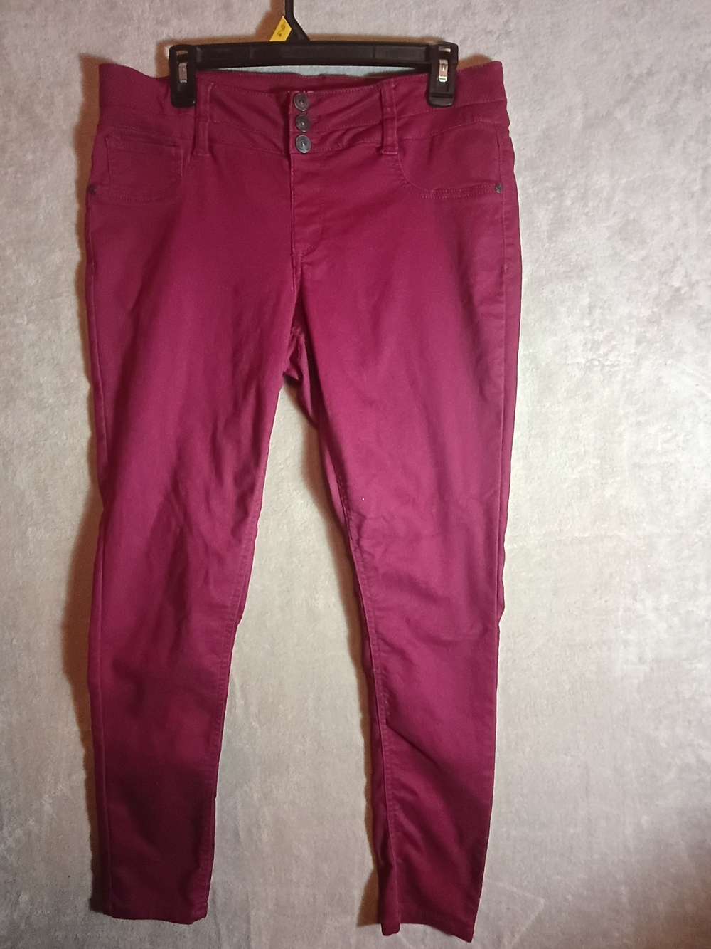 Arizona Jeans Co Girls Skinny Jeans Size 18.5 Plus Denim Stretch Casual Mid Rise